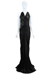 RICK OWENS KNIT DRESS POPPY GOWN