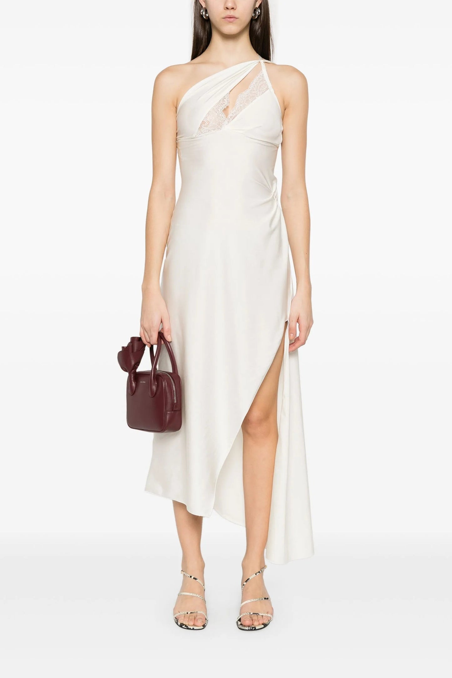 COPERNI KNITTED ASYMMETRIC LONG DRESS