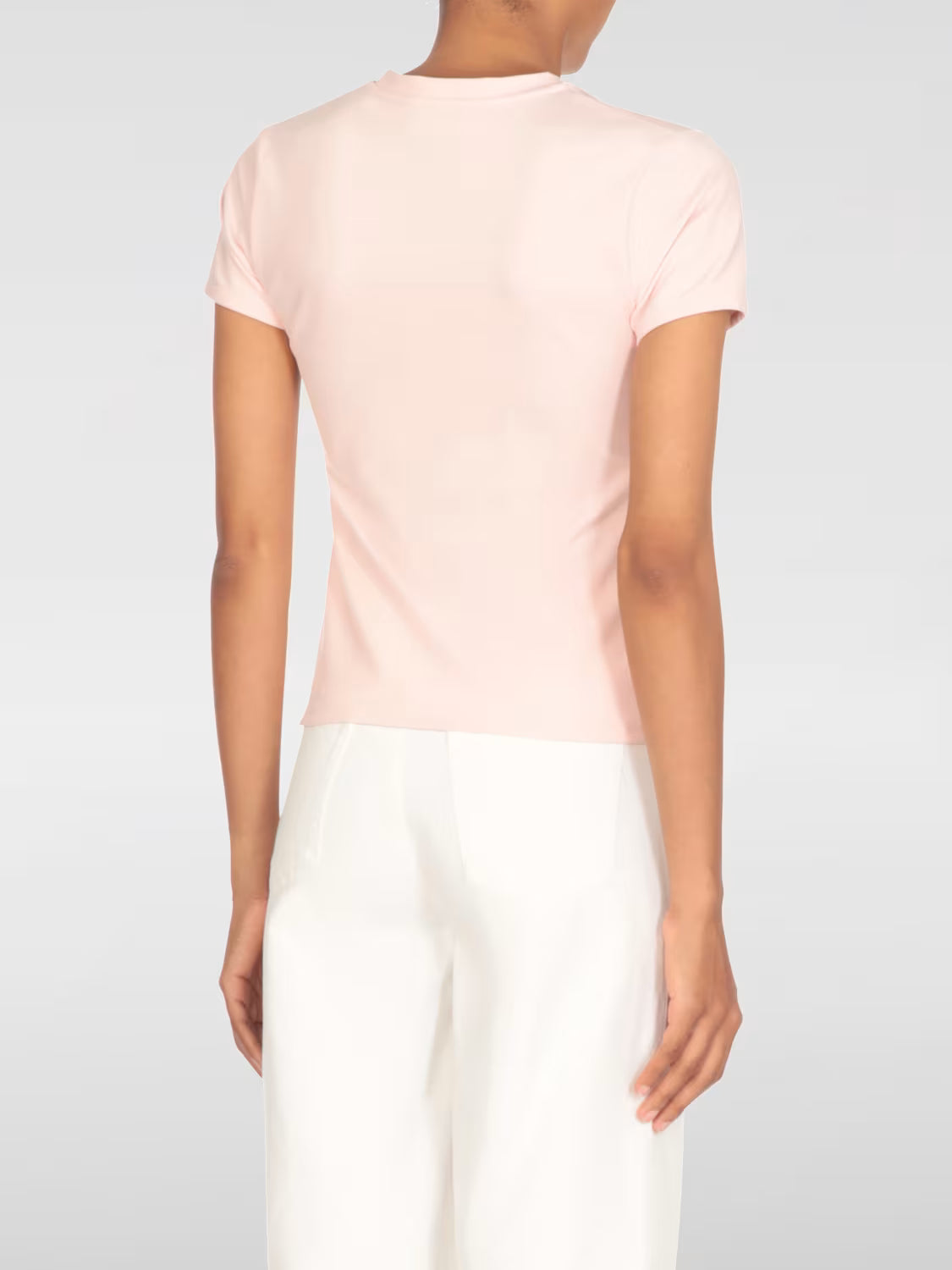 COPERNI KNITTED CRYSTAL LOGO T-SHIRT