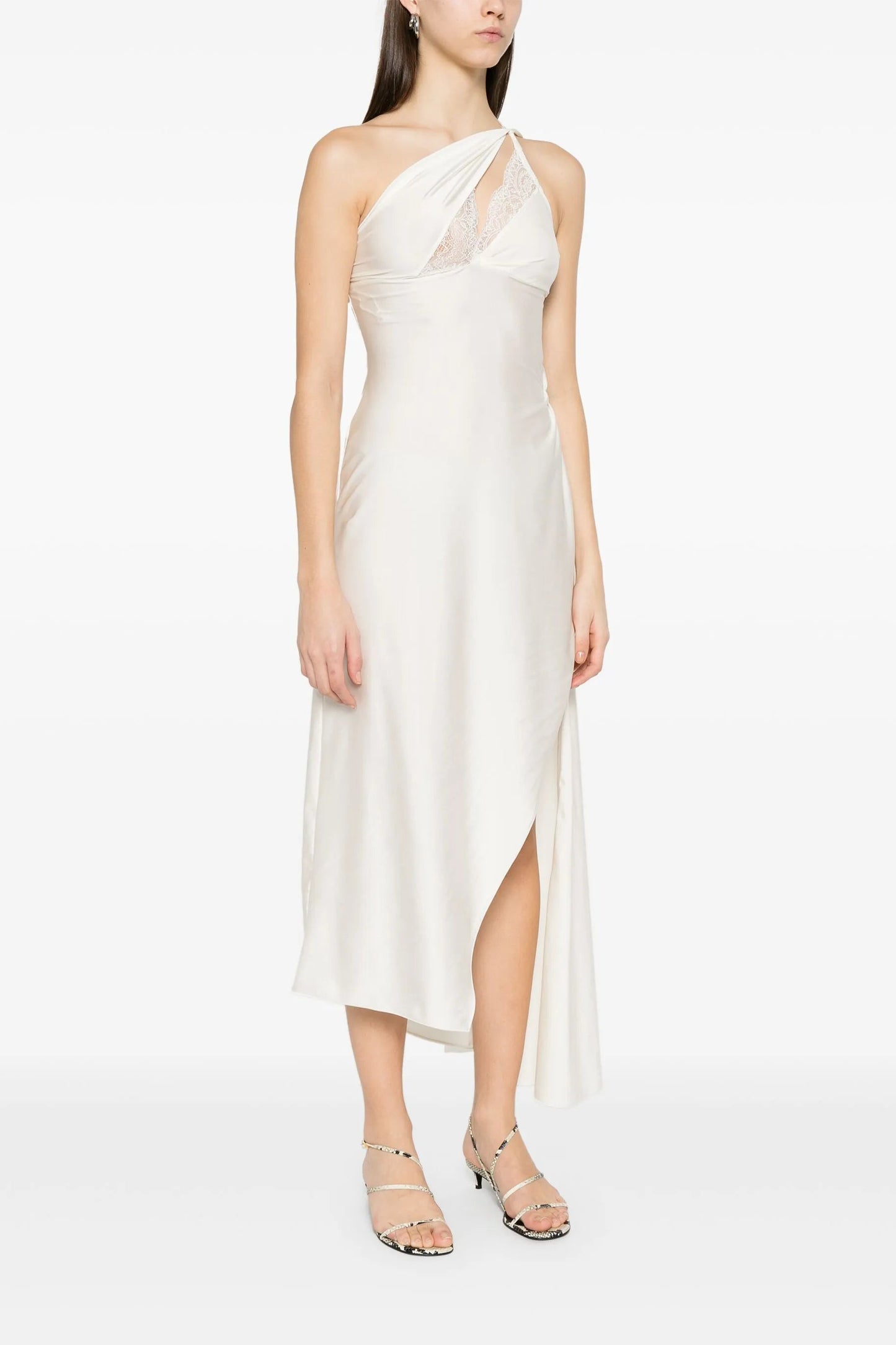 COPERNI KNITTED ASYMMETRIC LONG DRESS