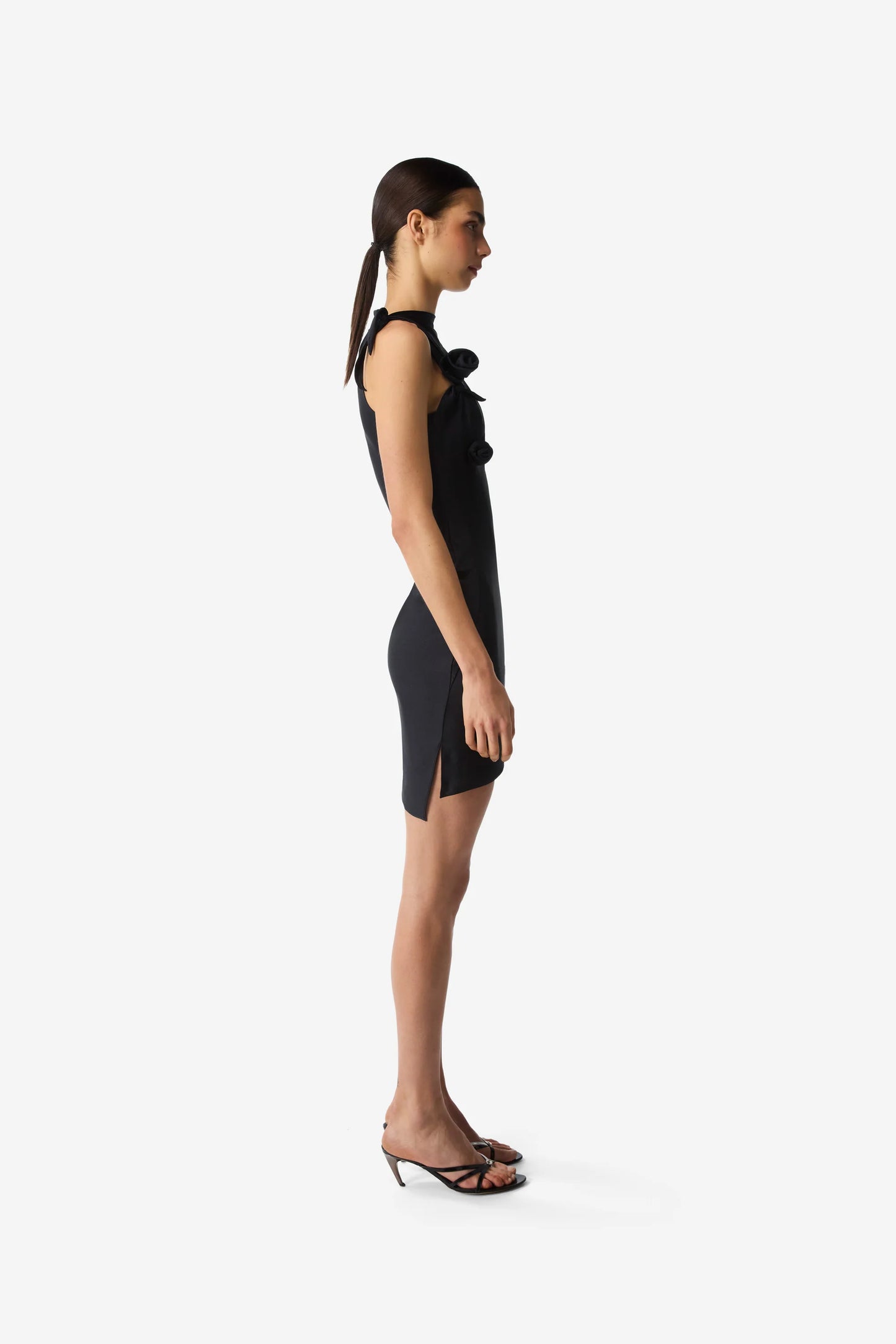 COPERNI KNITTED FLOWER DRESS