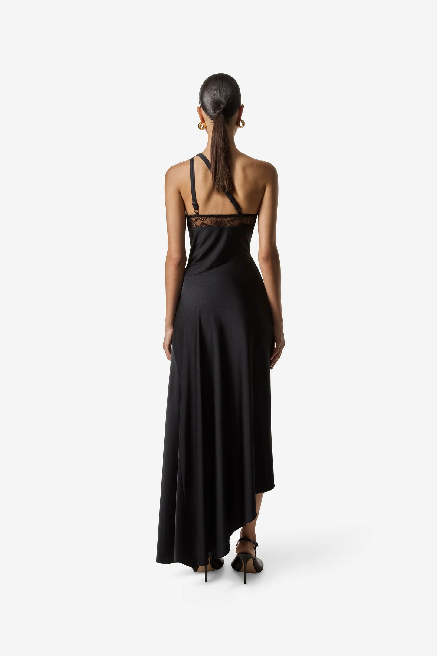 COPERNI KNITTED ASYMMETRIC LONG DRESS