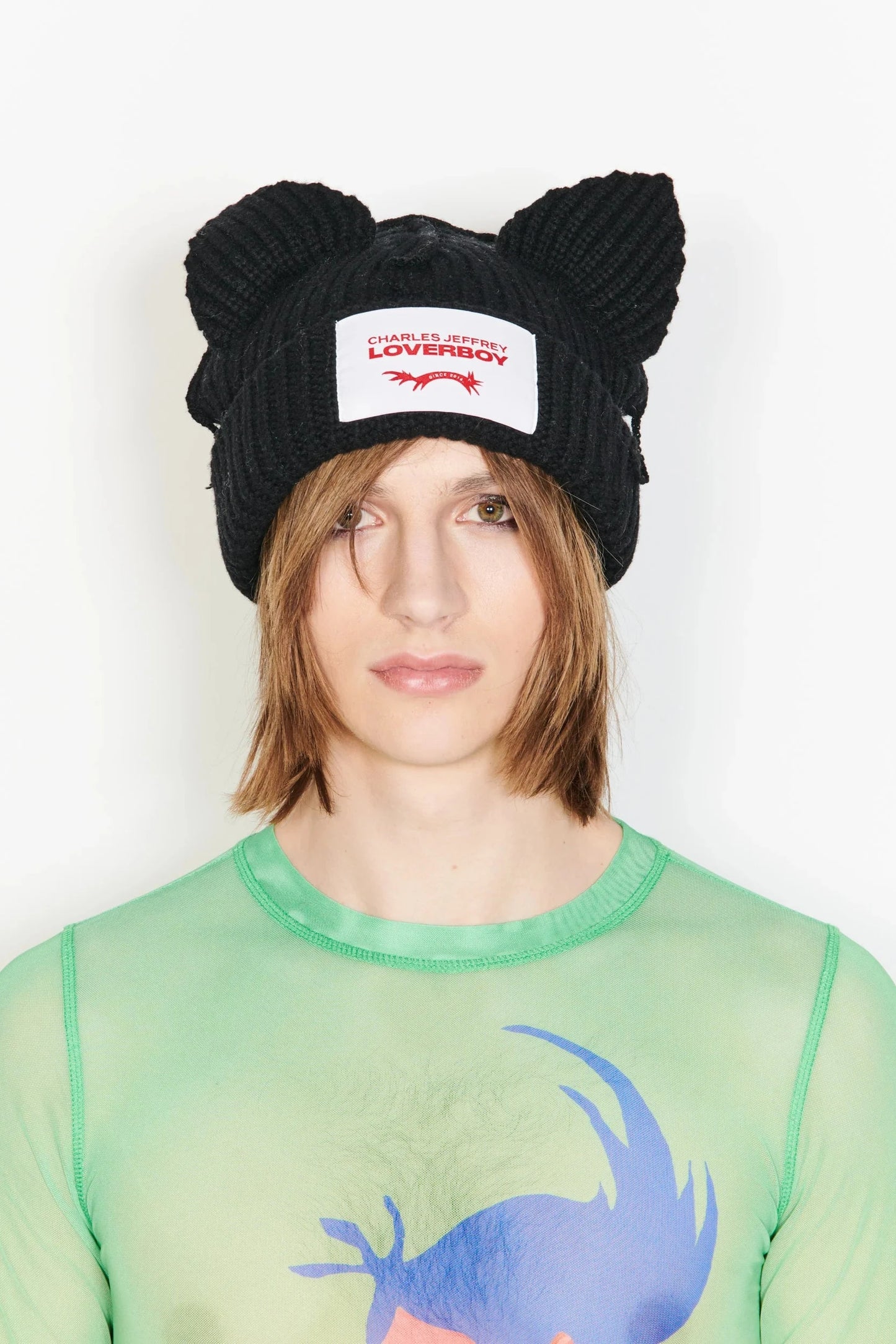 CHUNKY EARS BEANIE_BLACK