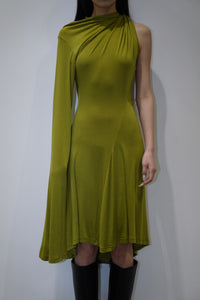 Maitrepierre Green Rib Dress