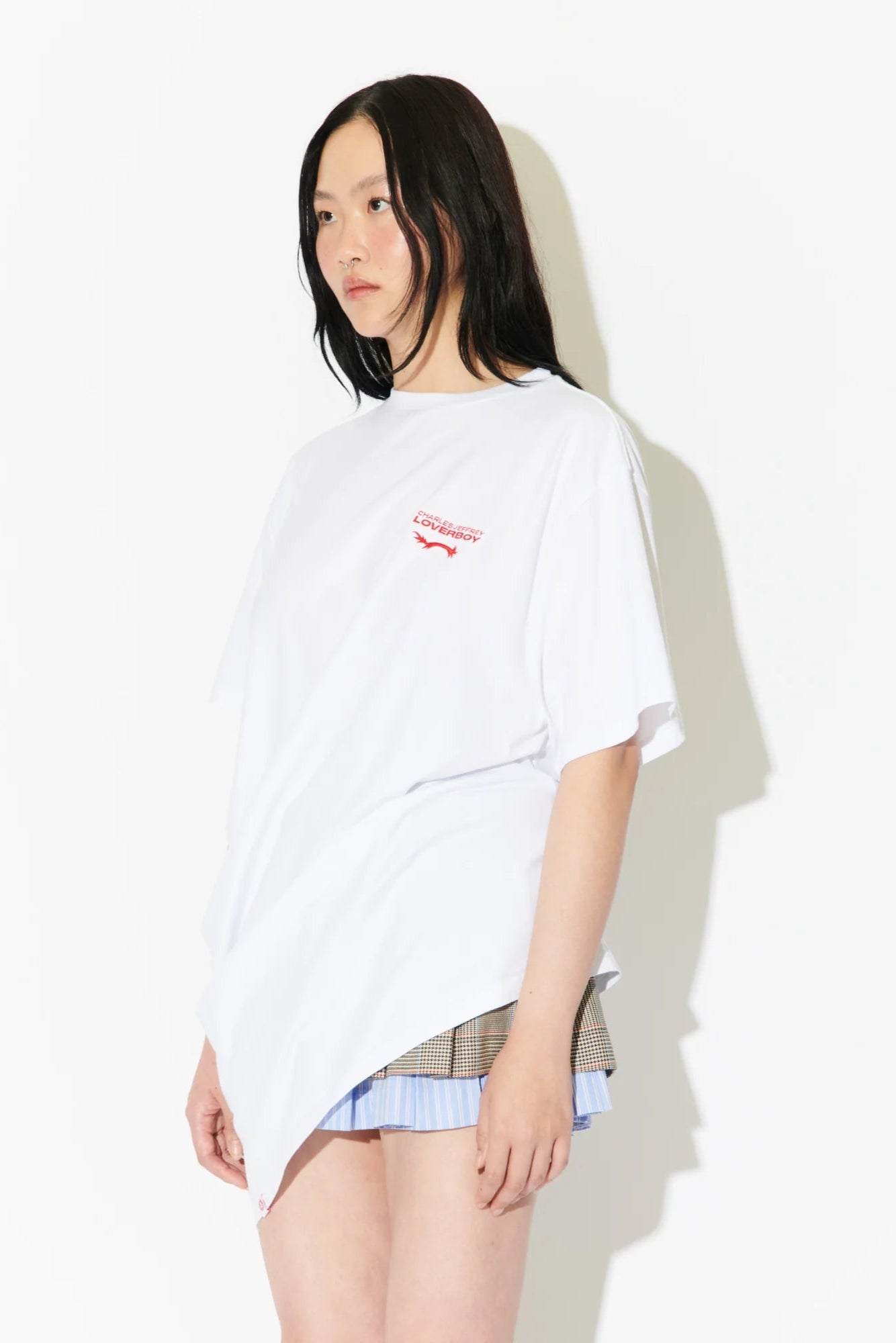 CHARLES JEFFREY LOVERBOY TOPSY TURVY TEE_WHITE