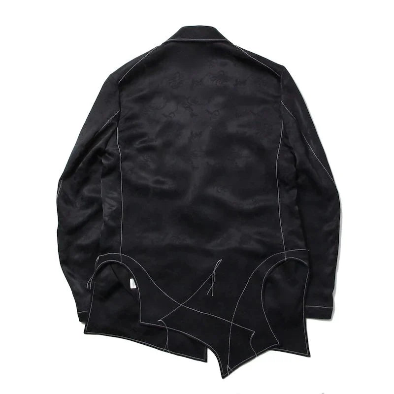 Sulvam Contrast-Stitched Jacket