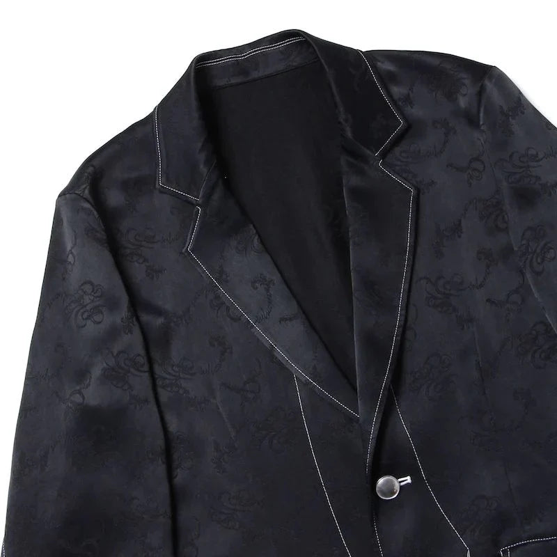 Sulvam Contrast-Stitched Jacket