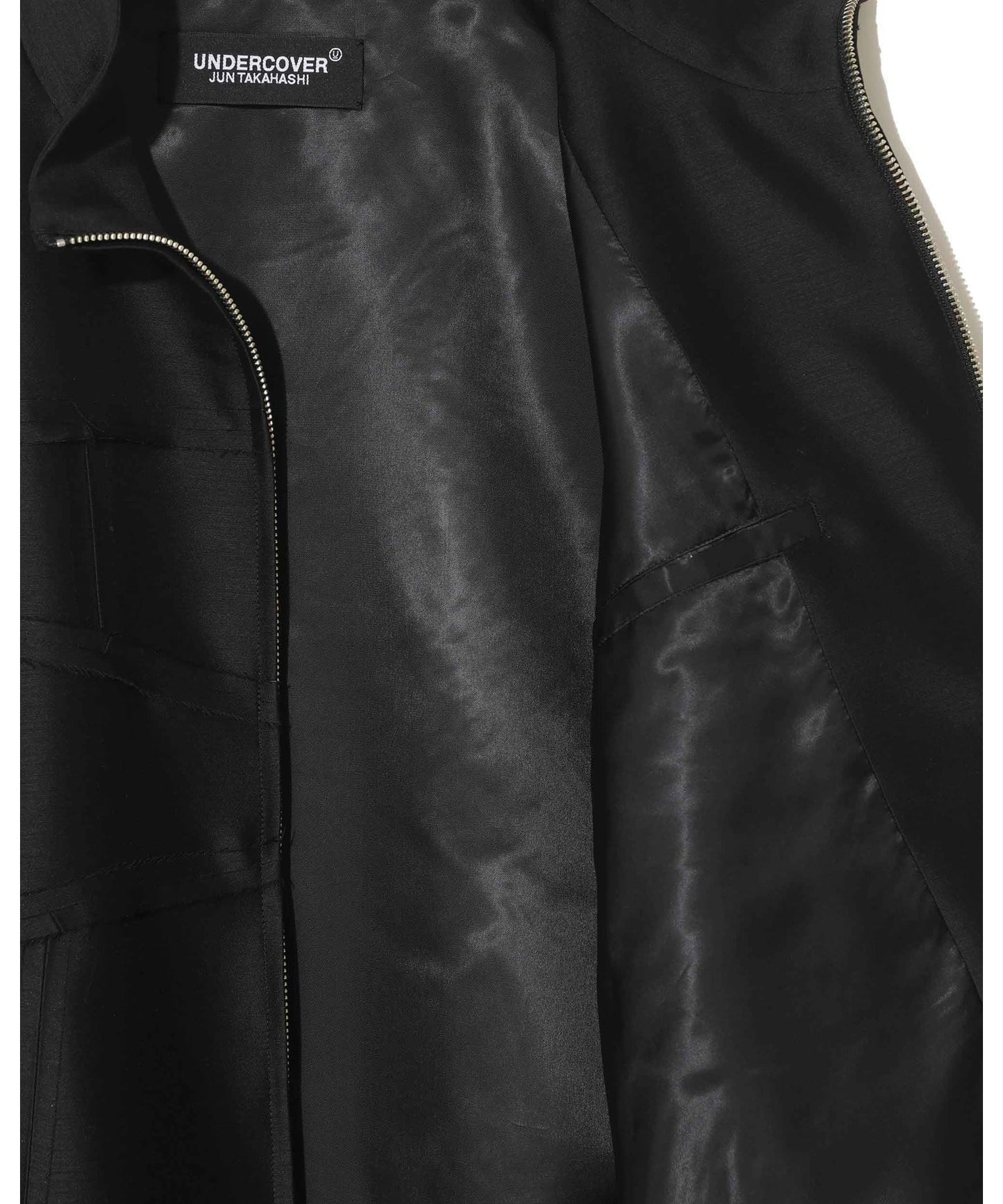 UNDERCOVER WOOL-SILK BLOUSON UC2E4215