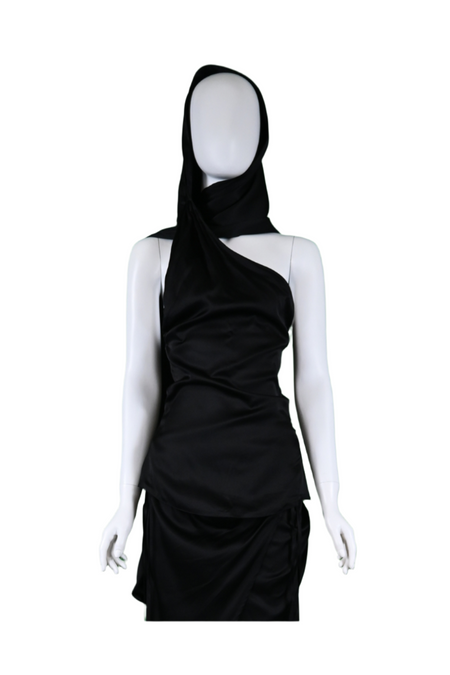 PRESSIAT SCARF TOP
