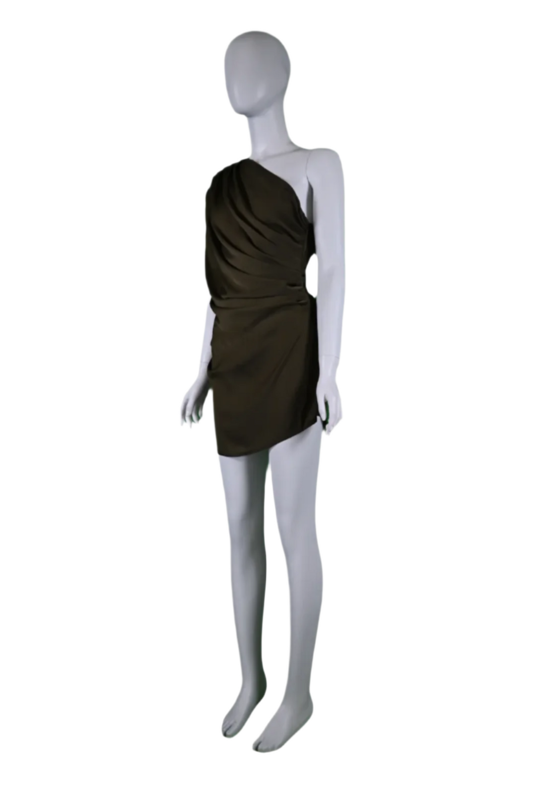 PRESSIAT DRAPED ASYMETRIC DRESS
