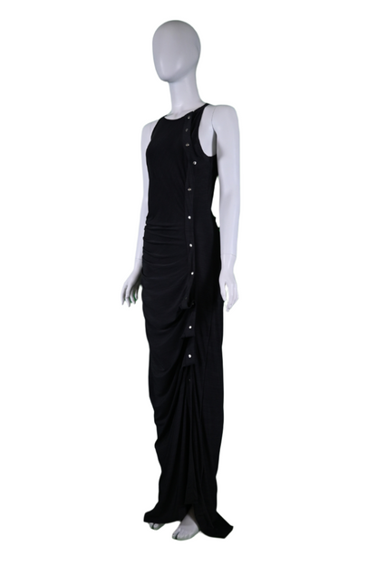 PRESSIAT GOBI DRESS_GREY