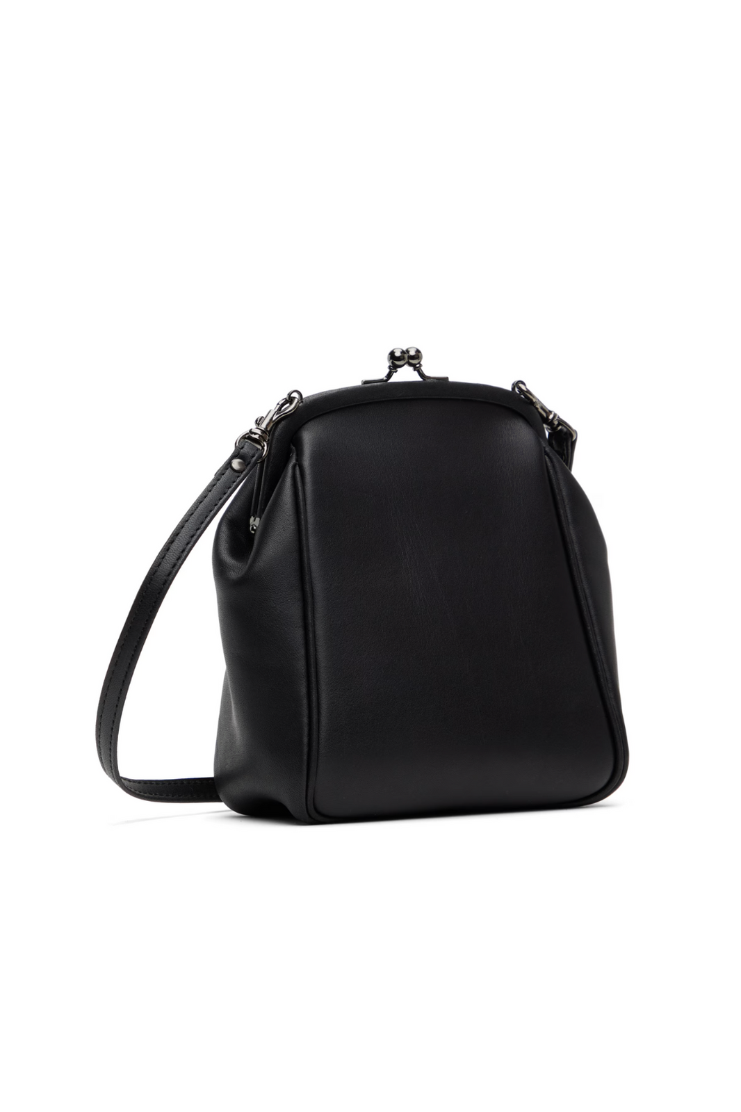 YOHJI YAMAMOTO DISCORD CLASP SHOULDER BAG_BLACK