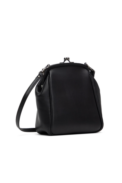 YOHJI YAMAMOTO DISCORD CLASP SHOULDER BAG_BLACK