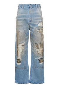 MAISON MARGIELA MM6 DISTRESSED JEANS