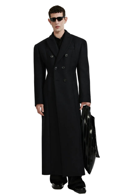 DOUBLE BREASTED COAT WITH 6 BUTTONS