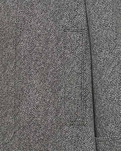 BLACK AND WHITE MACKINTOSH COAT