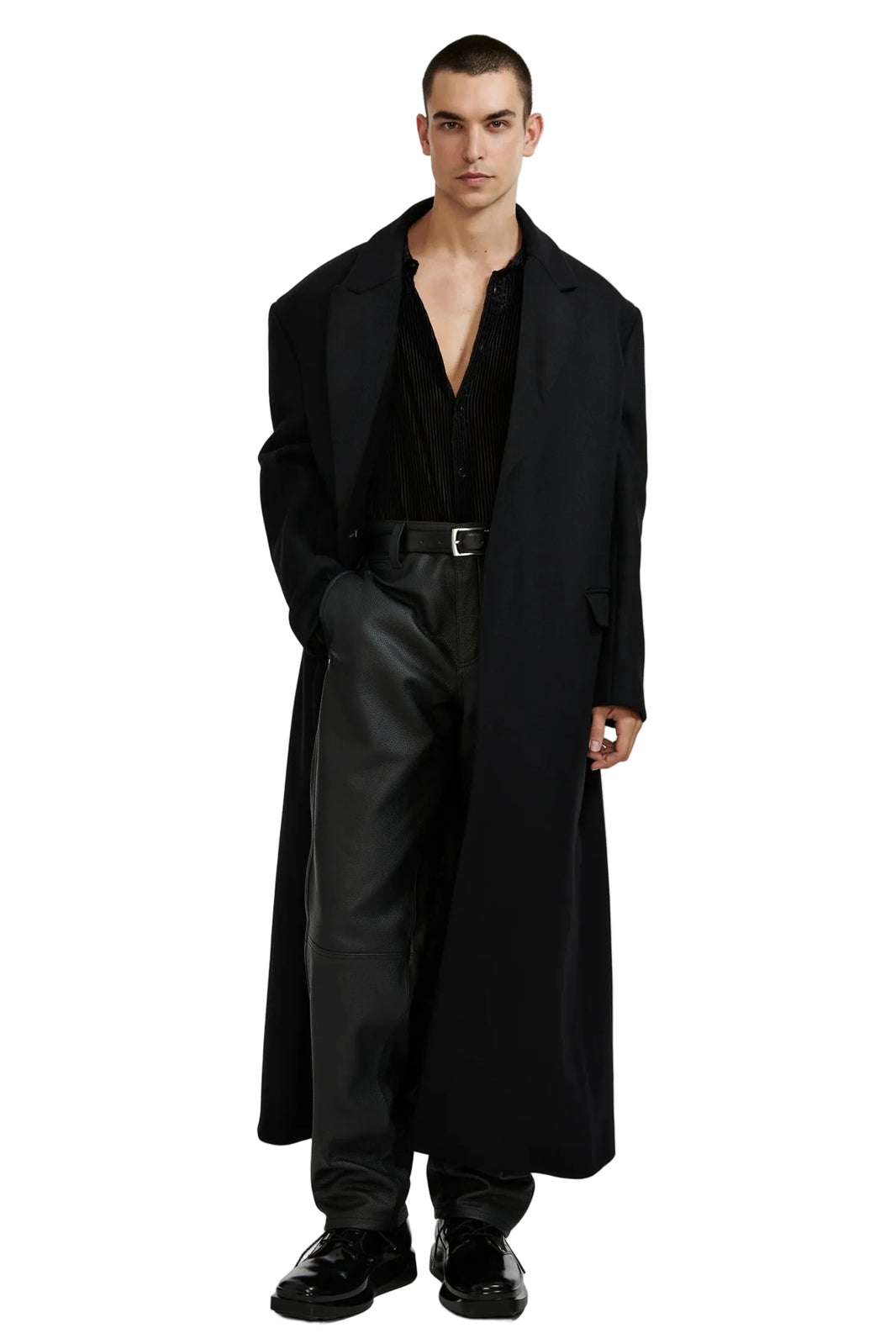 DOUBLE-BREASTED COAT