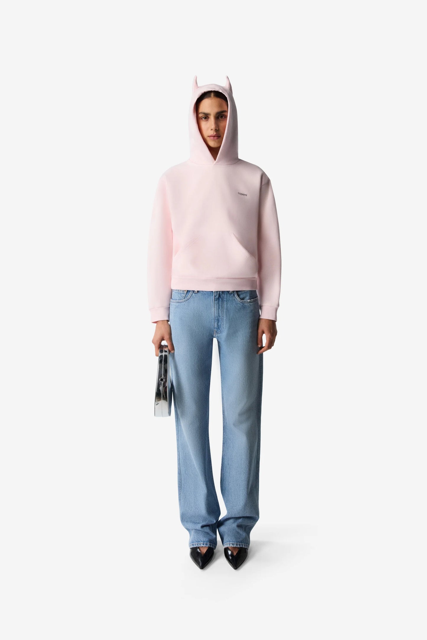 COPERNI KNITTED HORN HOODIE