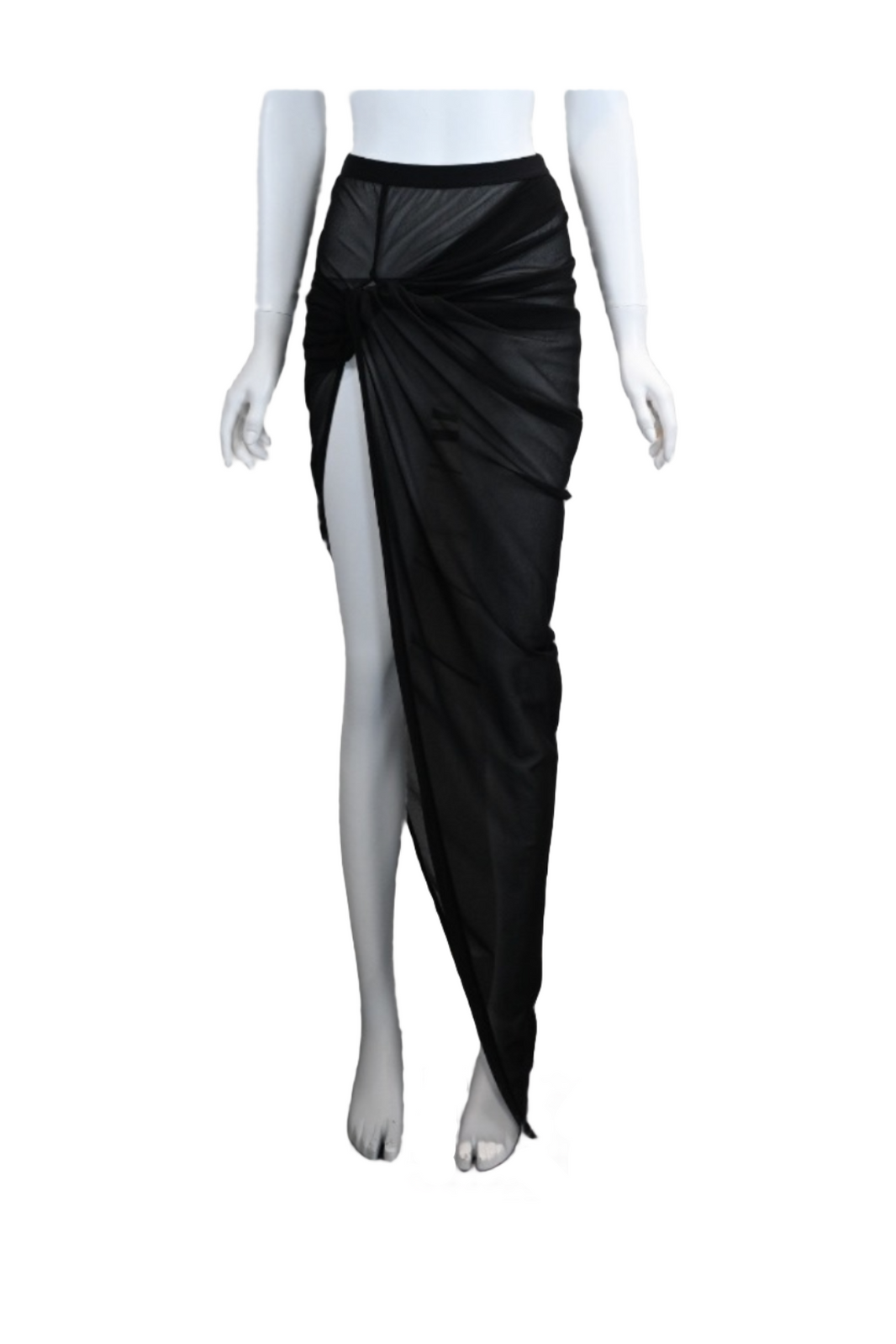 RICK OWENS KNIT SKIRT TWIST EDFU SKIRT
