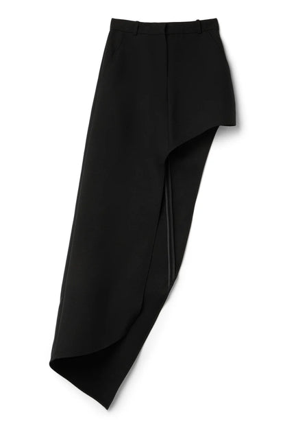 COPERNI WOVEN ONE-LEG TAILORED SKIRT