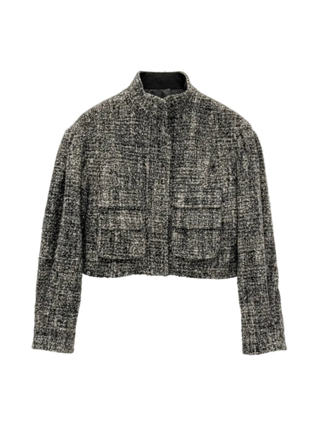 3D POCKET WIDE SLEEVE JACKET