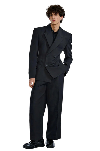 DOUBLE BREASTED JACKET WITH 4 BUTTONS