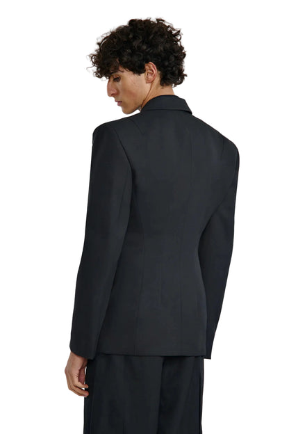 DOUBLE BREASTED JACKET WITH 4 BUTTONS