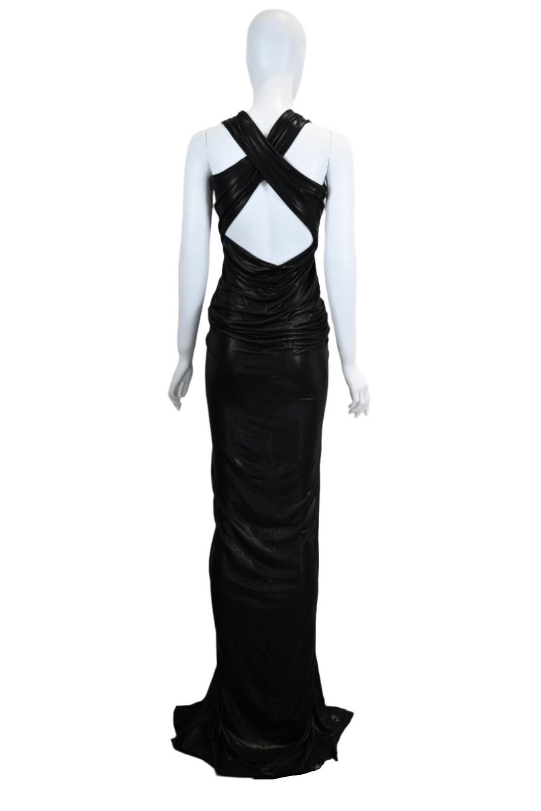 RICK OWENS KNIT DRESS POPPY GOWN