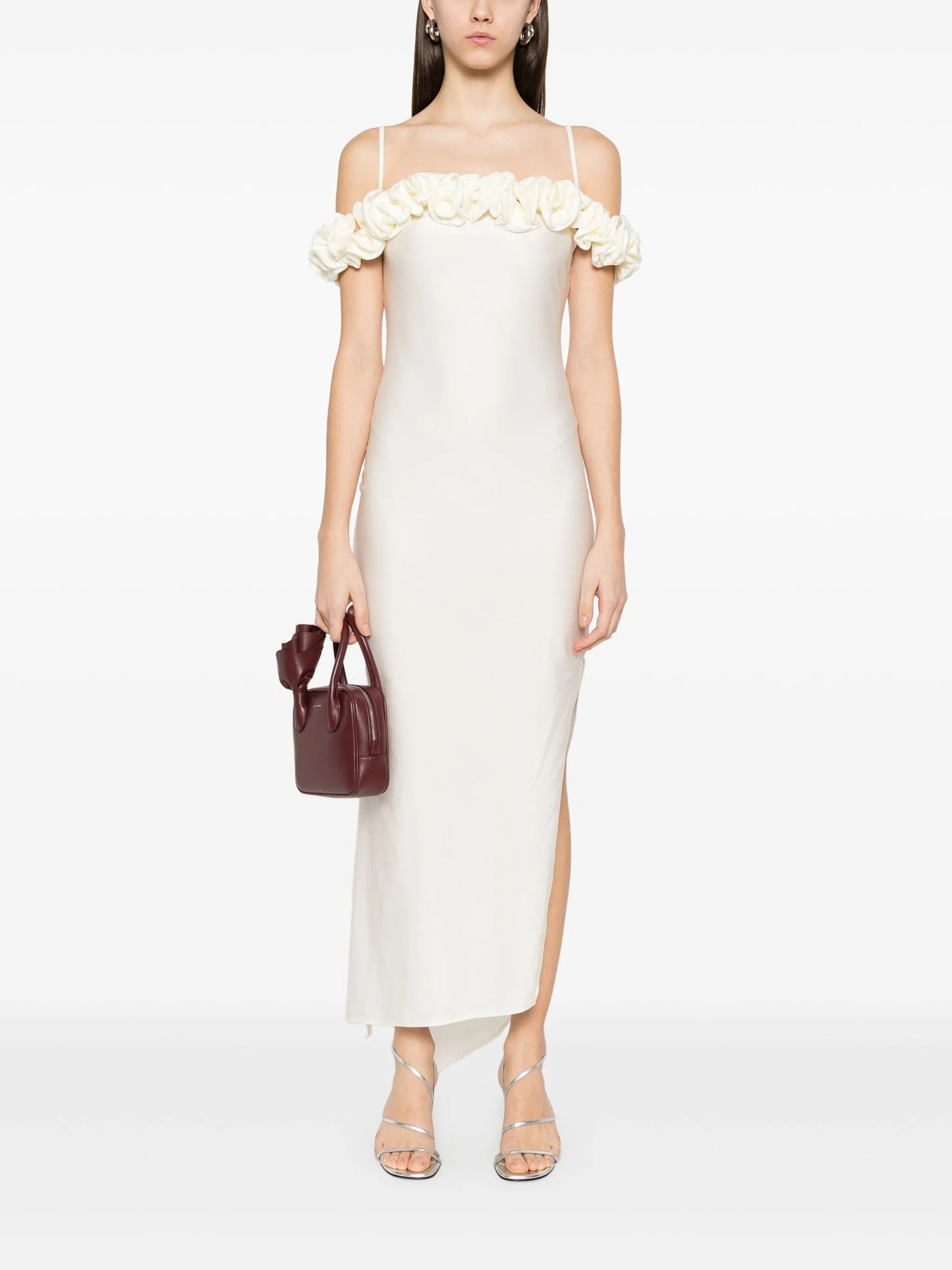 COPERNI KNITTED RUFFLE DRESS