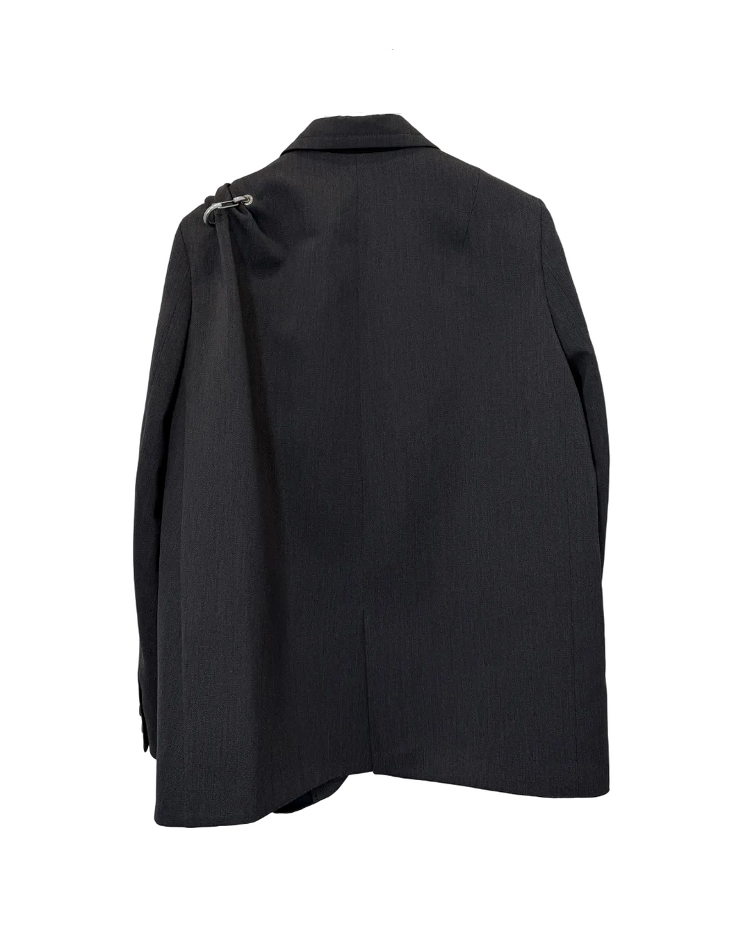 KOLOR DECONSTRUCTED ASYMMETRIC TAILORED WOOL BLAZER