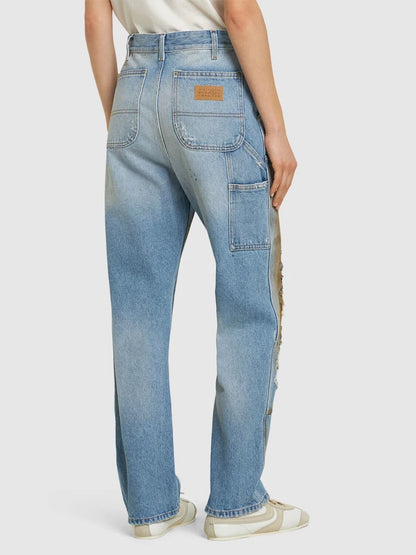 MAISON MARGIELA MM6 DISTRESSED JEANS