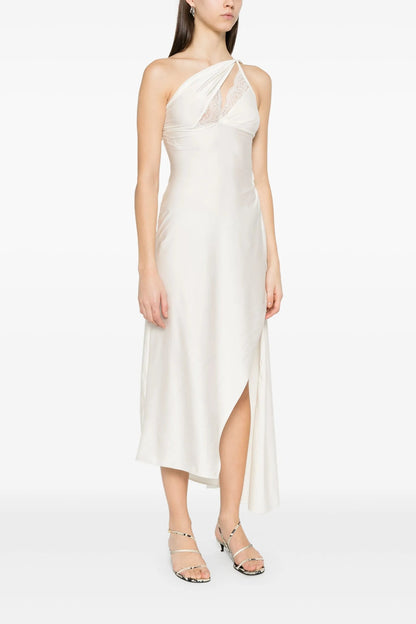 COPERNI KNITTED ASYMMETRIC LONG DRESS