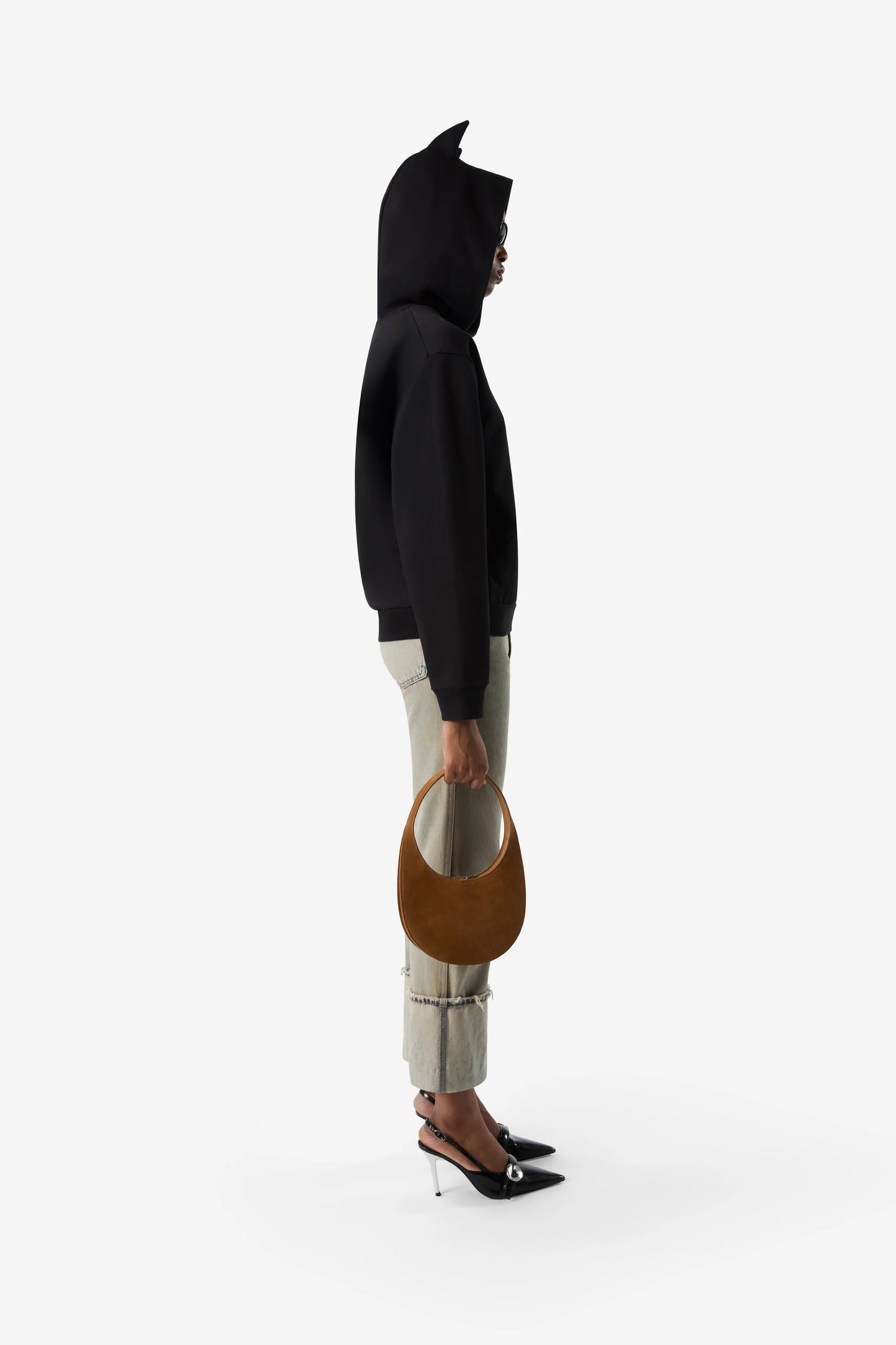 COPERNI KNITTED HORN HOODIE