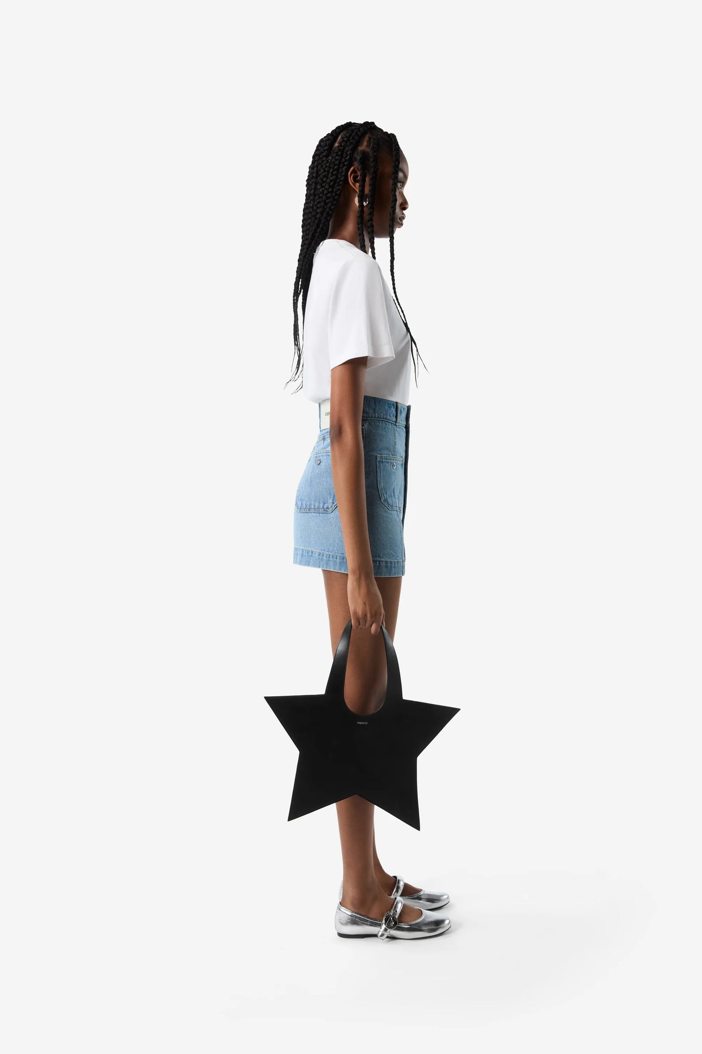 COPERNI WOVEN FOUR POCKET DENIM MINI SKIRT