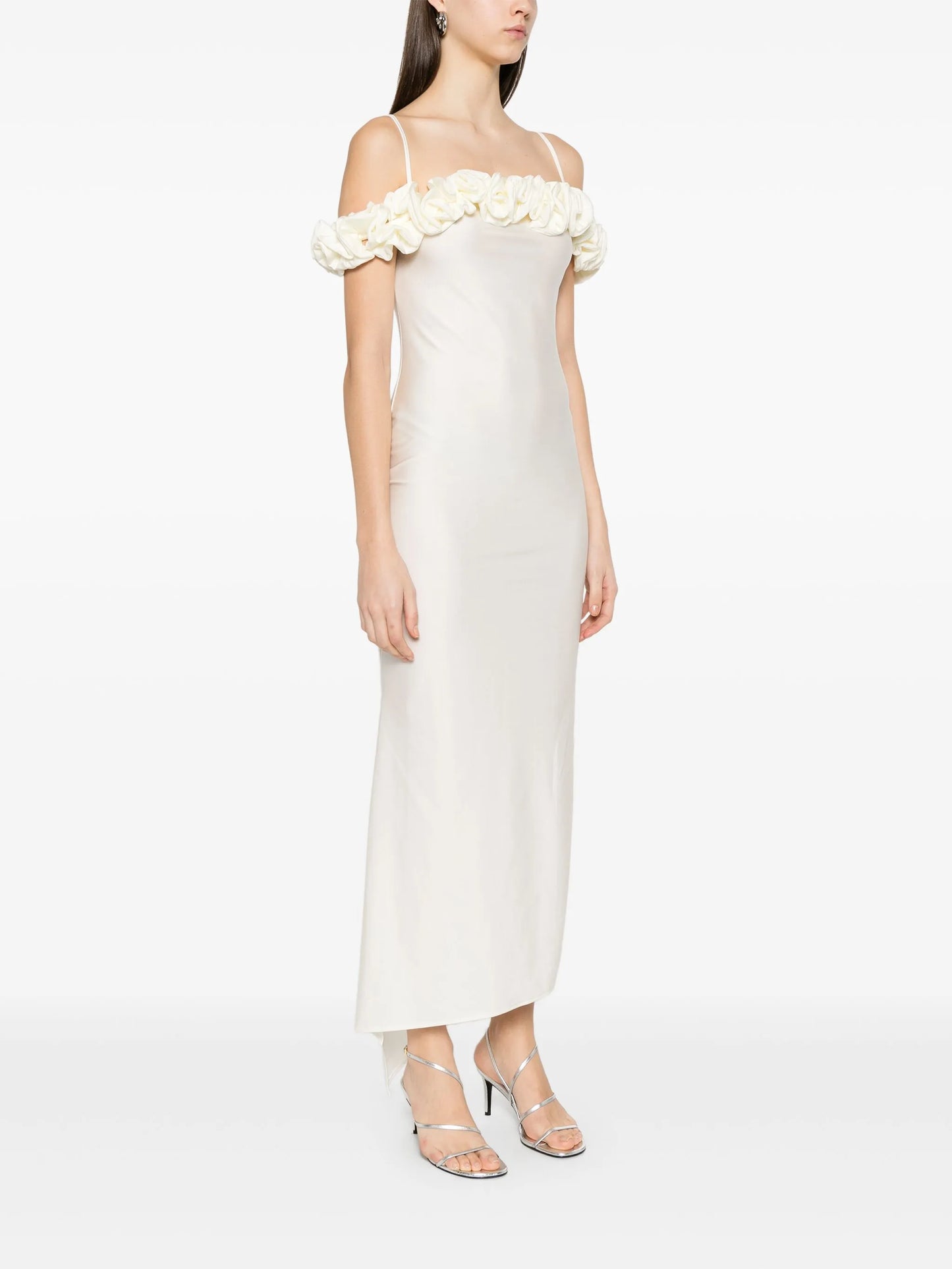 COPERNI KNITTED RUFFLE DRESS