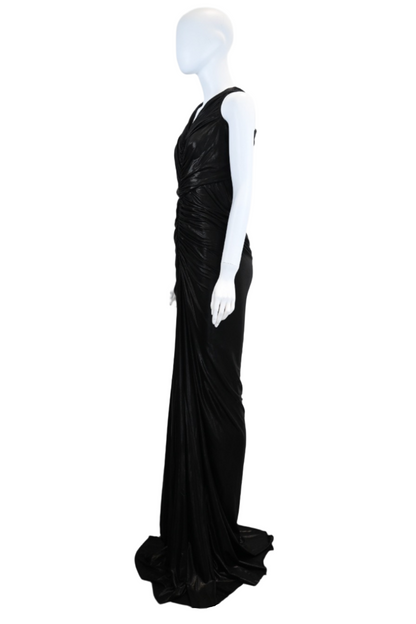 RICK OWENS KNIT DRESS POPPY GOWN