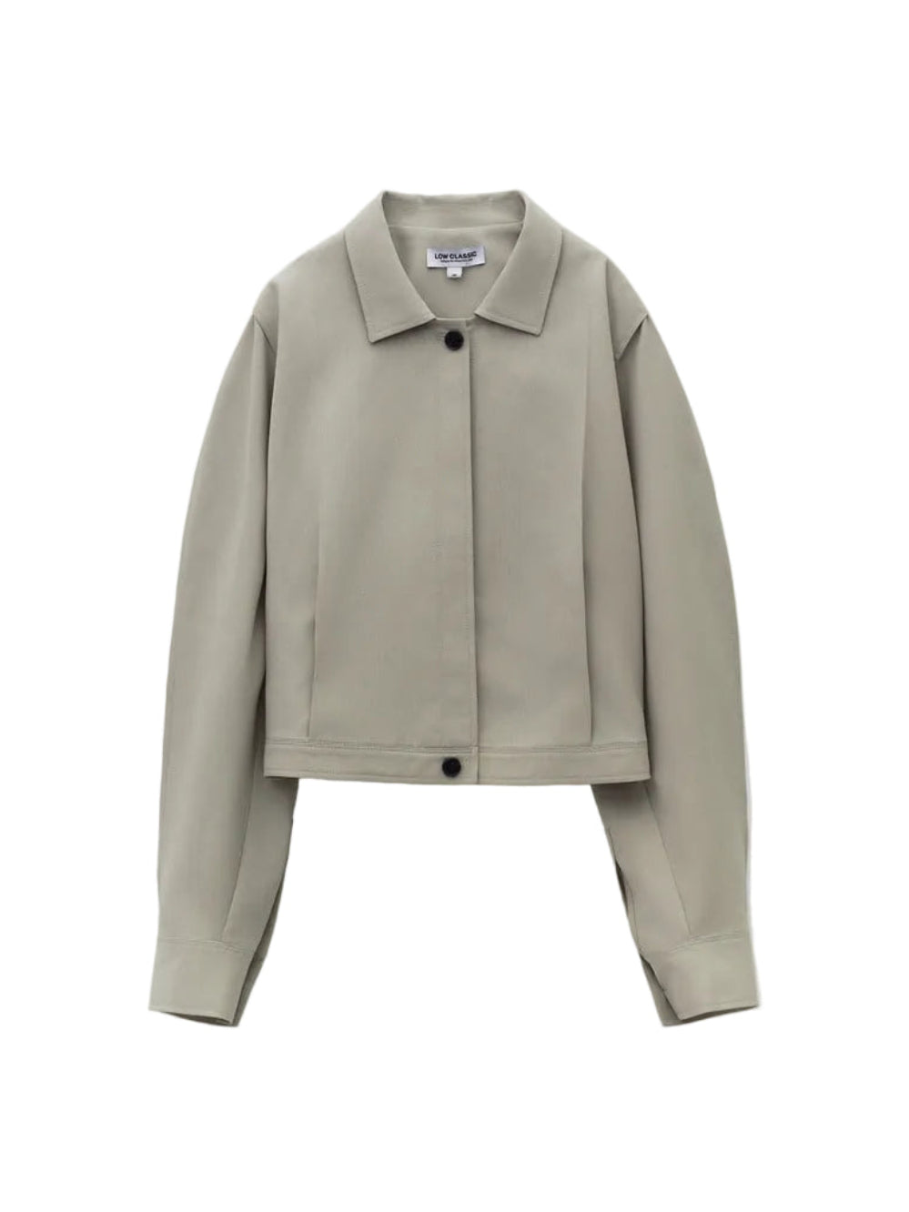 LOW CLASSIC PINCHED SHIRT JACKET_BEIGE