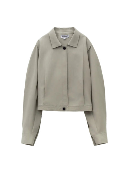 LOW CLASSIC PINCHED SHIRT JACKET_BEIGE