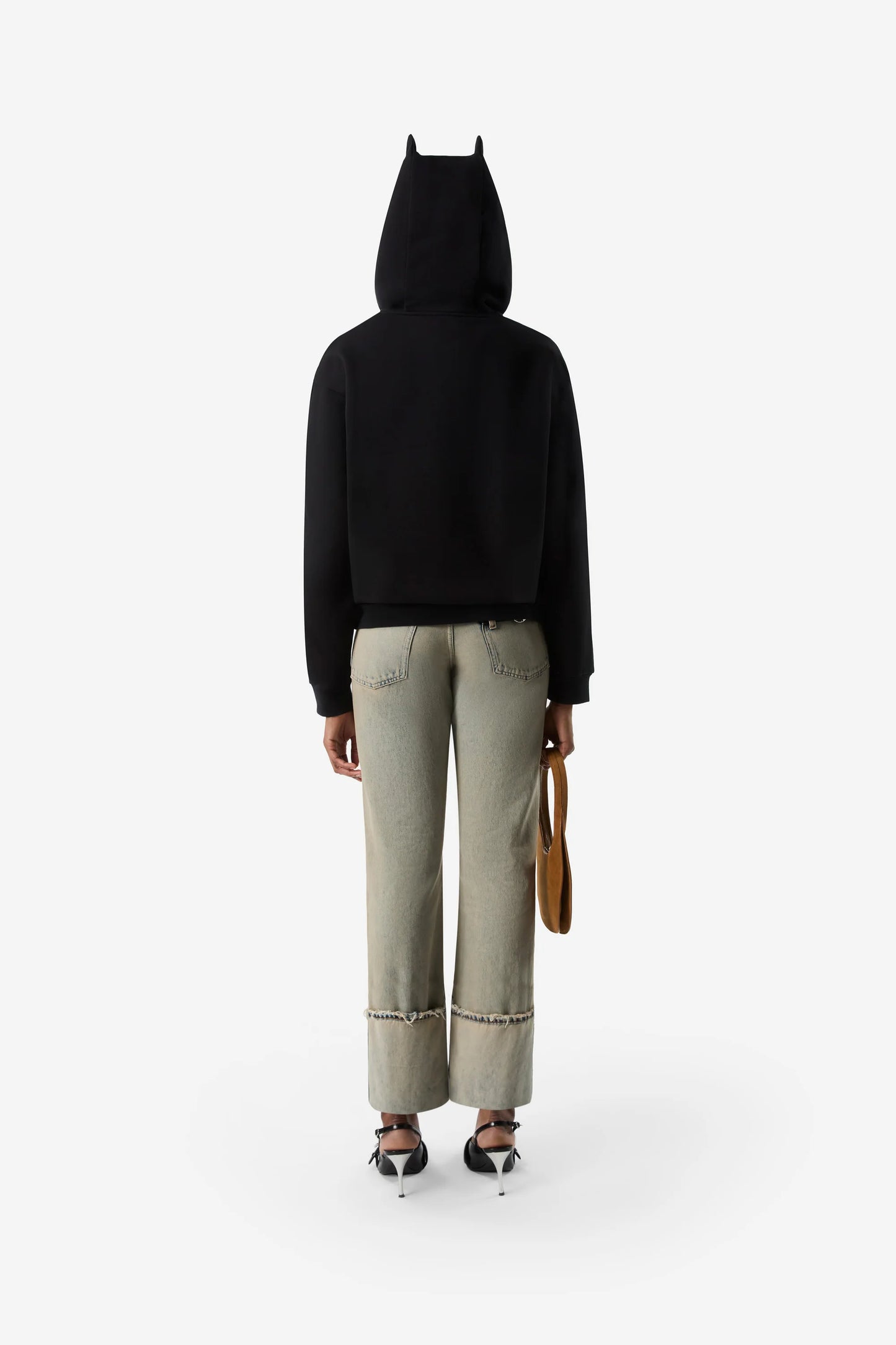 COPERNI KNITTED HORN HOODIE