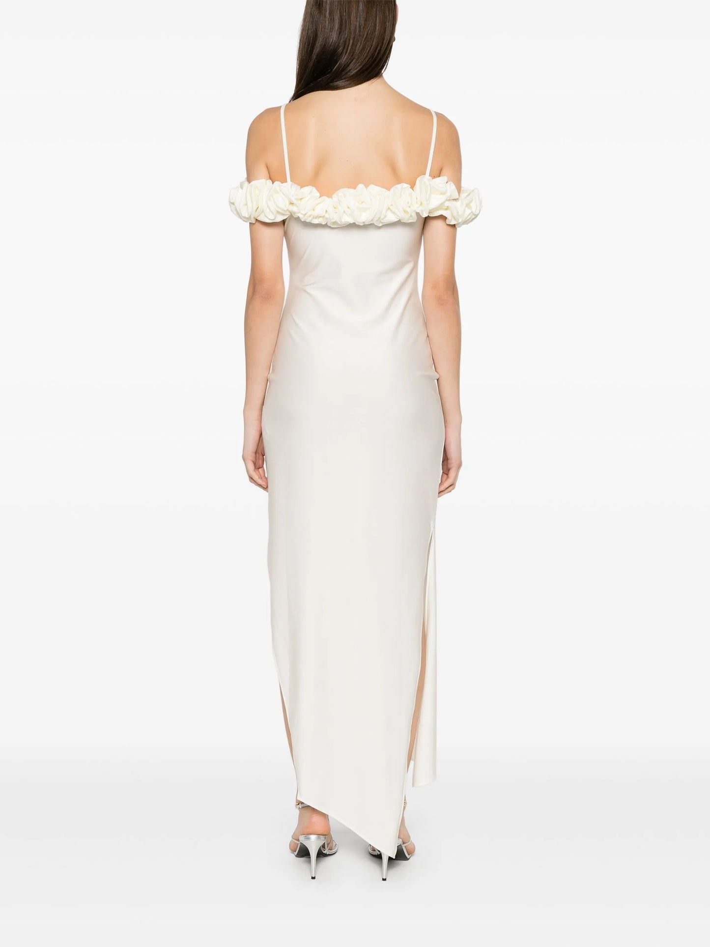 COPERNI KNITTED RUFFLE DRESS
