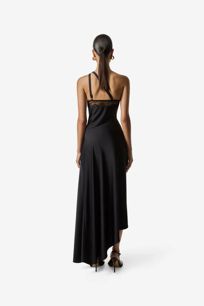 COPERNI KNITTED ASYMMETRIC LONG DRESS