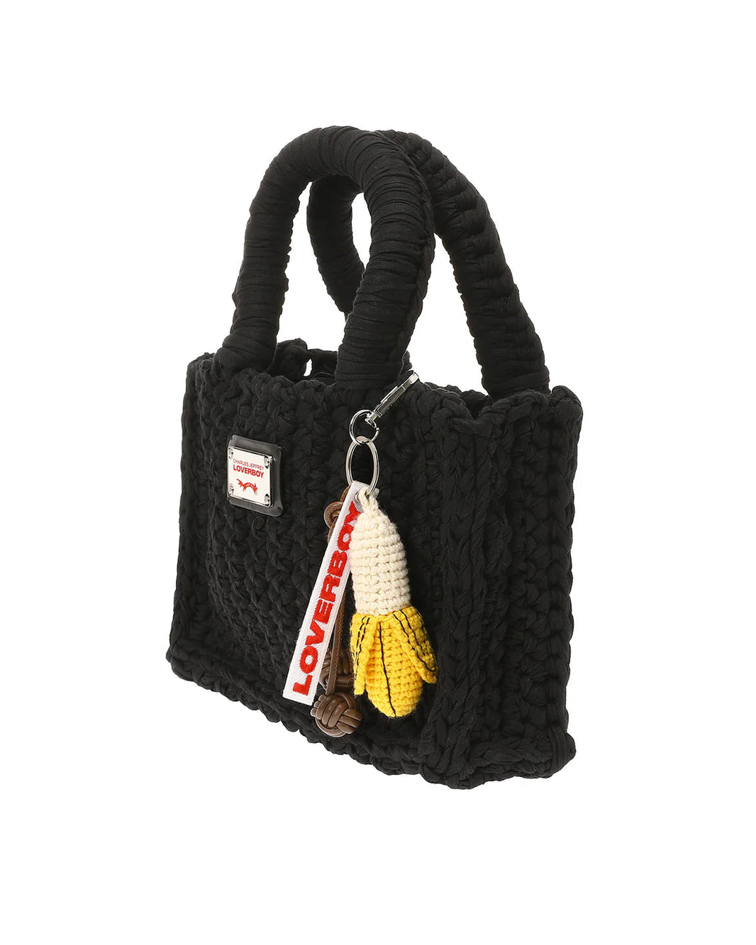 BUCKET BAG WITH BANANA CHARM