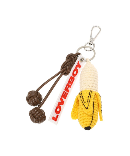 BUCKET BAG WITH BANANA CHARM