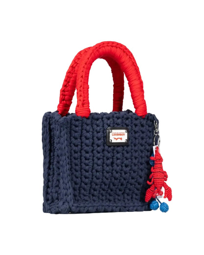 BUCKET BAG WITH LOBSTER CHARM