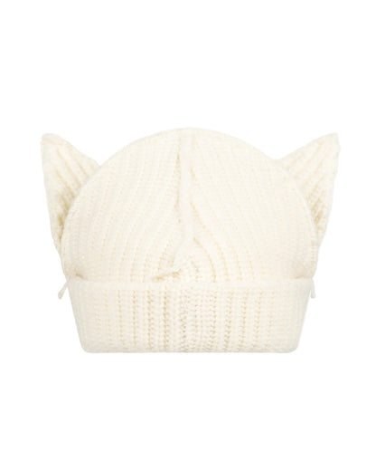 CHARLES JEFFREY LOVERBOY CHUNKY EARS BEANIE_WHITE