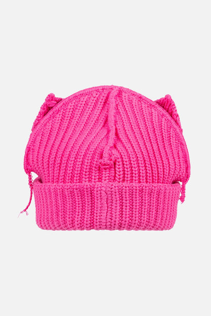 CHUNKY EARS BEANIE in PINK
