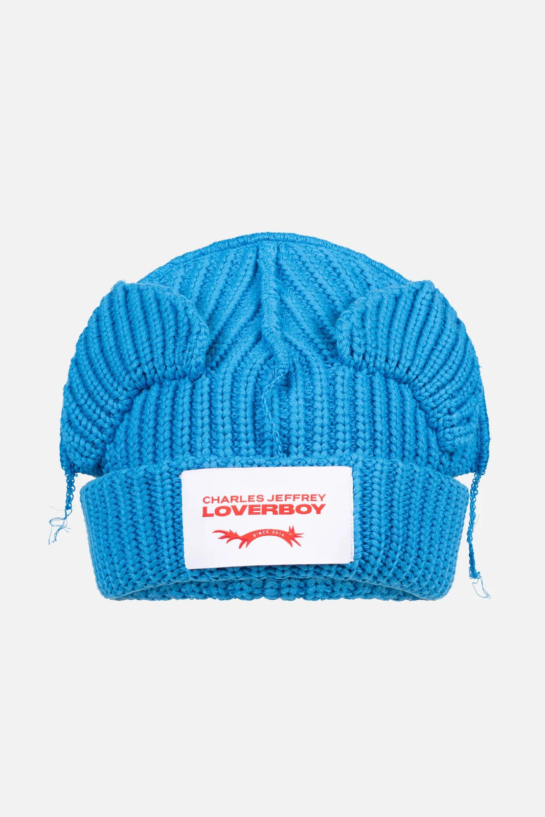 CHUNKY EARS BEANIE in LIGHT BLUE