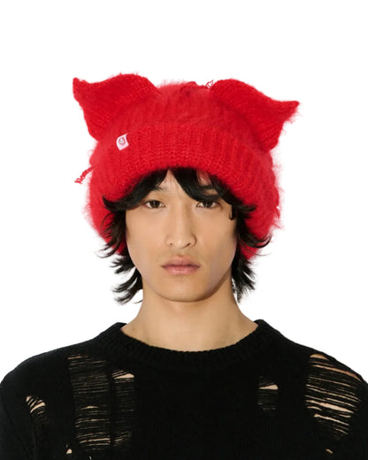 MOHAIR CHUNKY EARS BEANIE