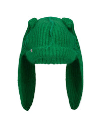 MOHAIR CHUNKY RABBIT BEANIE