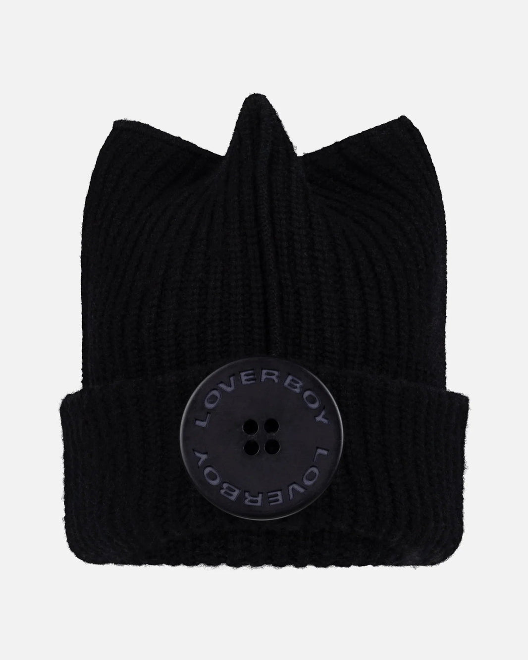 BOX BEANIE IN BLACK